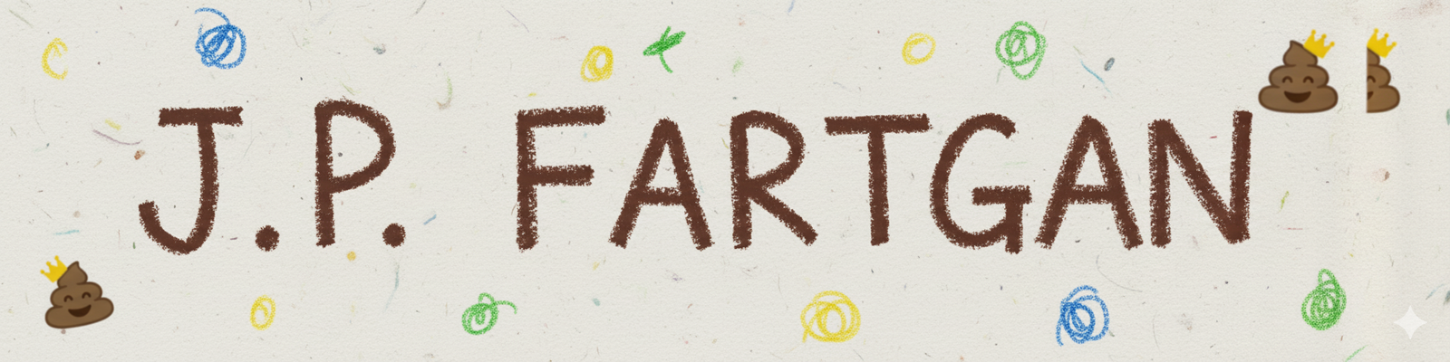 J.P. Fartgan animated banner